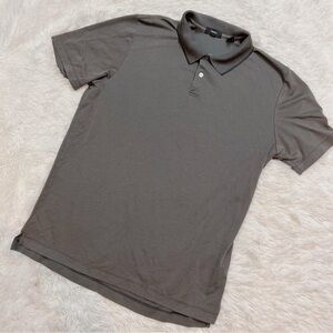 Theory Men's Gray Polo Shirt